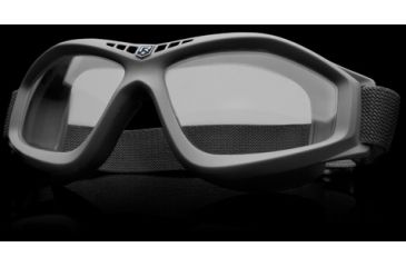 Image of Revision Military Eye Wear Bullet Ant Ballistic Goggles Basic Kit - Clear Lens, Black Frame 4-0045-0111, EDEMO1