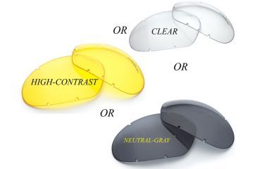 Image of Revision Eyewear Bullet Ant Tactical Clear, Neutral-Gray , High-Contrast and Laser Lens for Re Vision Eyewear Bullet Ant Tactical Goggles