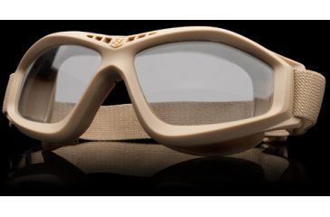 Image of Revision Military Eyewear Bullet Ant Tactical Goggle Basic Kit - Clear Lens, Tan Frame 4-0045-0116