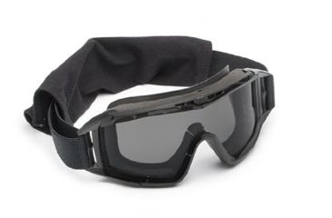Image of Revision Eyewear Desert Locust Goggles Basic Kit - Smoke-Solar Lens, Black - 403090311