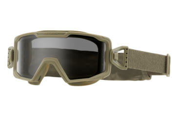 Image of Revision Merlinhawk Goggle System Basic Kits, Tan 499 Frame, Smoke lens, Regular, 4-2100-0017