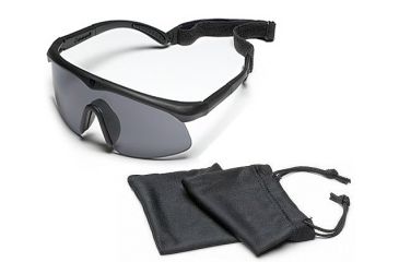 Image of Revision Sawfly Eyeshields Basic Kit - Solar Lens, Regular Black Frame 400760612
