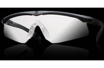 Image of Revision SawFly-TX Pro Eyewear, Black with Clear Lens