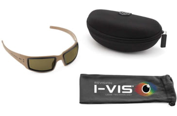 Image of Revision Speed Demon Sunglasses Basic Kits, Cerakote Coyote Brown Frame, Alto Lens, 4-0756-0011