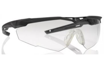 Image of Revision Stingerhawk Essential Smoke Mirror - Black Frame, clear &amp; smoke mirror lenses 4-0152-0030