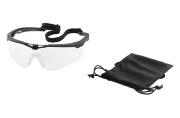 Image of Revision Stingerhawk Eyewear Basic Kit, Clear Lens, Black Frame, Regular, 4-0152-0002