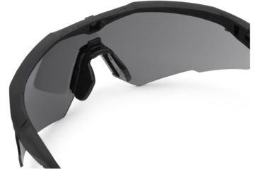 Image of Revision Stingerhawk Eyewear Deluxe Shooters Kit, Clear/Solar/Vermillion Lens, Black Frame, Regular, 4-0152-0006