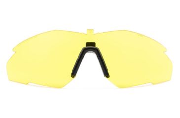 Image of Revision Stingerhawk Eyewear Replacement Lenses W/ Adjustable Nosepiece, Yellow Lens, Large, 4-0152-0067