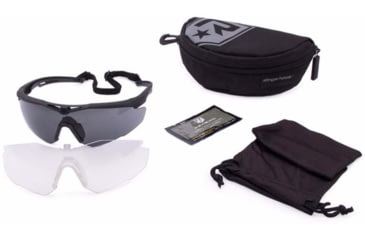 Image of Revision Stingerhawk Eyewear System Basic Kit Shooting Glasses, Large, Military Kit, 4-0152-9410