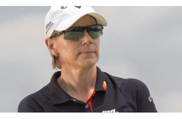 Image of Revo Annika 2 Drive Sunglasses - Women's, Matte Black Frame, Drive Lens, Medium, RE 1203 01 GO