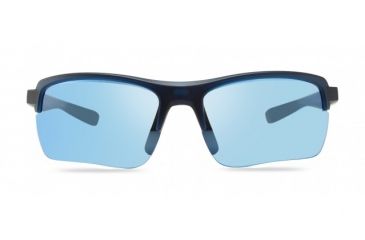 Image of Revo Crux C Single Vision Prescription Sunglasses, Matte Navy Crystal Frame, Polarized, RE 1021 05 BLSV