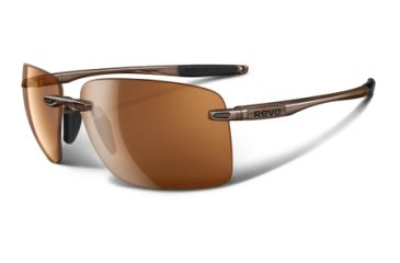 Image of Revo Descend W Crystal Brown Nylon Frame, Bronze Lens Sunglasses - RE4069-02
