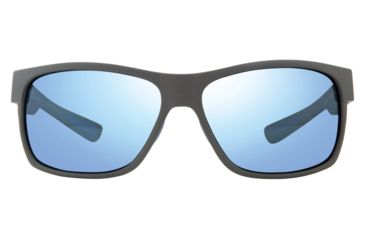 Image of Revo Espen Single Vision Prescription Sunglasses, Crystal Grey Frame, Polarized, RE 1097 00 BLSV