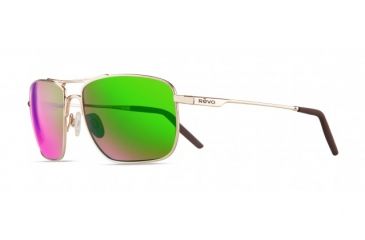 Image of Revo Groundspeed Single Vision Prescription Sunglasses, Gold Frame, Polarized, RE 3089 02 GNSV