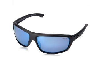 Image of Revo Gust Single Vision Prescription Sunglasses, Matte Black Frame, Polarized, RE 4072X 11 BLSV