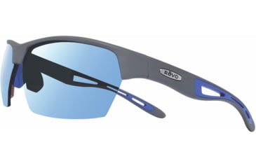 Image of Revo Jett Sunglasses - Men's, Matte Grey Frame, Blue Water Lens, Large, RE 1167 00 BL