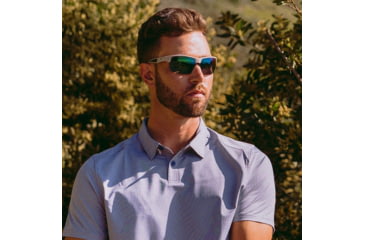 Image of Revo Jett Sunglasses - Men's, Matte Grey Frame, Evergreen Photo Lens, Large, RE 1167 00 GNP