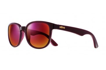 Image of Revo Kash Single Vision Prescription Sunglasses, Violet Sunset/Magent Frame, Polarized, RE 1028 06 SPSV