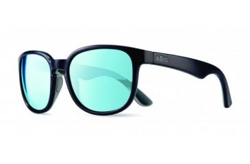 Image of Revo Kash Single Vision Prescription Sunglasses, Navy/Grey/Atlantic Frame, Polarized, RE 1028 05 BLSV