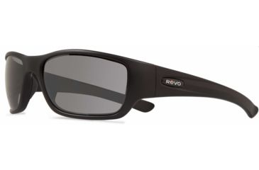 Image of Revo Mason Progressive Prescription Sunglasses, Matte Black Frame, Polarized, RE 4058X 01 GYPR