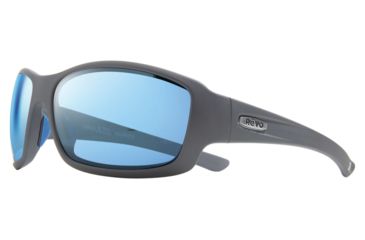Image of Revo Maverick Single Vision Prescription Sunglasses, Crystal Grey Frame, Polarized, RE 1098 00 BLSV