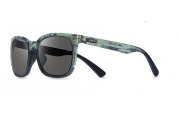 Image of Revo Slater Single Vision Prescription Sunglasses, Matte Black Ice Frame, Polarized, RE 1050 11 GYSV