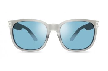 Image of Revo Slater Single Vision Prescription Sunglasses, Matte Crystal Frame, Polarized, RE 1050 09 BLSV
