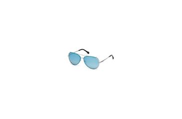 Image of Roberto Cavalli RC1029 Sunglasses - Shiny Palladium Frame Color, Gradient Smoke Lens Color