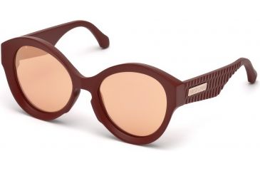 Image of Roberto Cavalli RC1099 Sunglasses - Matte Dark Brown Frame Color, Brown Mirror Lens Color