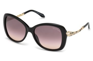 Image of Roberto Cavalli RC917S-A Sunglasses - Shiny Black Frame Color
