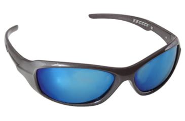 Image of Rothco 9MM Sunglasses, Blue / Mirror, 4356-BlueMirror