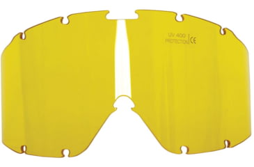 Image of Rothco ANSI Ballistic OTG Goggle System, Interchangeable Smoke/Clear/Yellow Lenses, Black Frame, 1723-Black