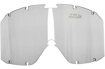 Image of Rothco ANSI Ballistic OTG Goggle System, Interchangeable Smoke/Clear/Yellow Lenses, Black Frame, 1723-Black