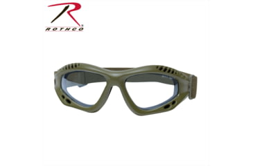 Image of Rothco ANSI Rated Tactical Goggles, Olive Drab / Clear, 11751-OliveDrabClear