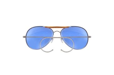 Image of Rothco Aviator Air Force Style Sunglasses, Blue, Military Printed Case and Box, 10200-Blue-MilitaryPrintedCaseBox