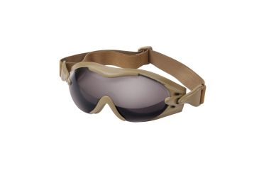 Image of Rothco SWAT Tec Single Lens Tactical Goggle, Coyote Brown, 11397-CoyoteBrown