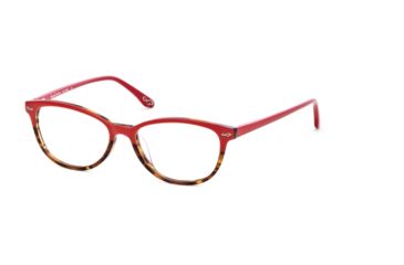 Image of Rough Justice RJ Chill SERJ CHIL00 Single Vision Prescription Eyeglasses - Red/brown SERJ CHIL005240 RD