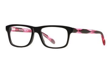 Image of Rough Justice RJ Electro SERJ ELEC00 Progressive Prescription Eyeglasses - Brilliant Black SERJ ELEC005335 BK