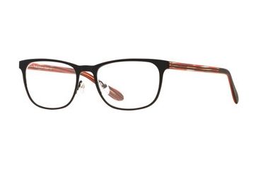 Image of Rough Justice RJ Hipster SERJ HIPS00 Single Vision Prescription Eyeglasses - Black SERJ HIPS005240 BK