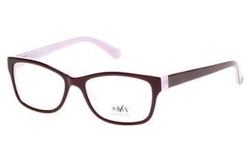 Image of Savvy SV0403 Eyeglass Frames - Bordeaux Frame Color