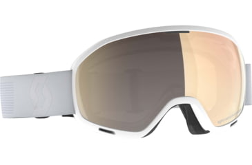 Image of SCOTT Unlimited II OTG LS Goggle, Mineral White/Light Sensitive Bronze Chrome, 2718227414245