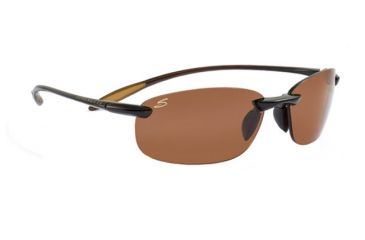Image of Serengeti Nuvola Single Vision Rx Sunglasses, Shiny Brown Frame 7360
