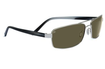 Image of Serengeti Pareto Sunglasses - Shiny Light Brown Frame, Polar PhD Drivers Lenses 7572