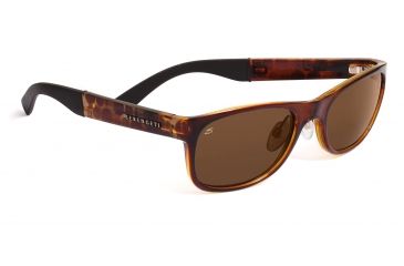 Image of Serengeti Agata Sunglasses - Satin Black Frame, 555nm Polarized Lenses 7584