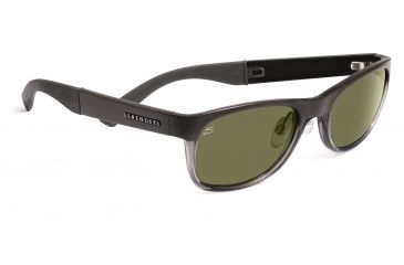 Image of Serengeti Levanto Sunglasses - Satin Black Frame, Drivers Polarized Lenses 7585