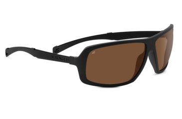 Image of Serengeti Alassio Sunglasses, Satin Dark Grey Frame, Polarized Drivers Lens, 8101