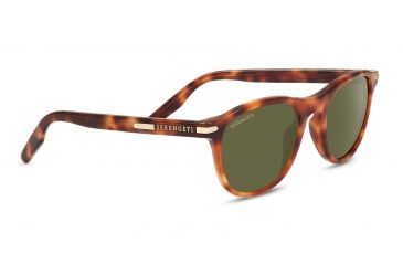 Image of Serengeti Andrea Sunglasses,Butter Rum Tortoise Frame,Polarized 555nm Round Lens 8465