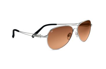 Image of Serengeti Brando Sunglasses - Velvet Silver Frame, Drivers Gradient Lenses 7542
