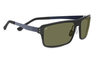 Image of Serengeti Duccio Progressive Prescription Sunglasses, Shiny Carbon Fiber Frame-7900PR