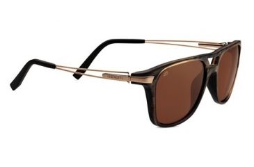 Image of Serengeti Empoli Sunglasses, Brown Frost Fade 7763RX